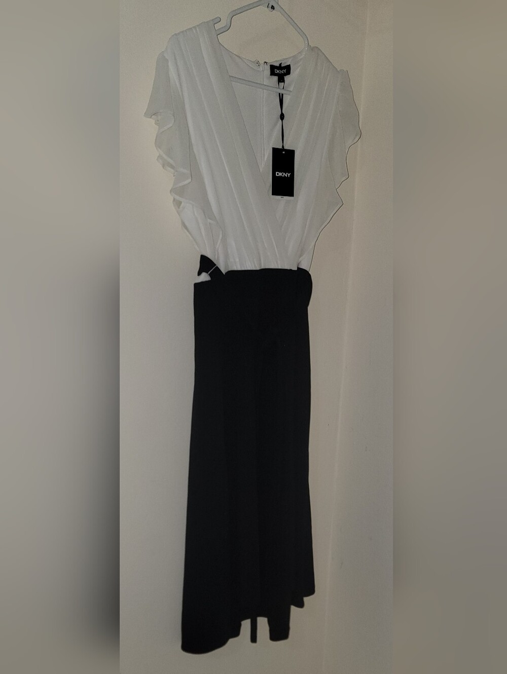 NWT Size 14 Black And White Dress From DKNY Retails For $129